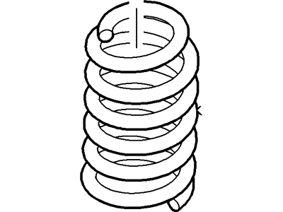 Ford AA8Z-5560-F Spring - Rear