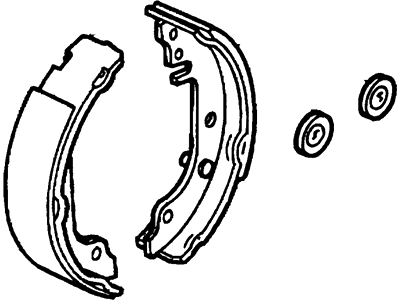 Ford F5RZ-2200-A KIT - BRAKE SHOE AND LINING