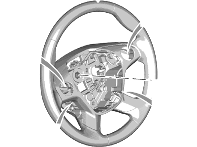 Ford DT1Z-3600-EA Steering Wheel Assembly