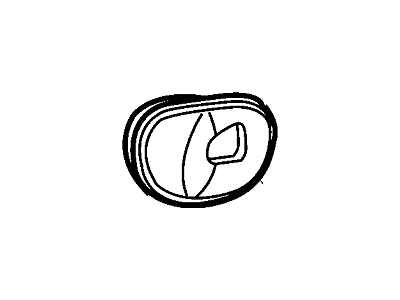 Ford 4C2Z-1522634-BAB Cup - Handle
