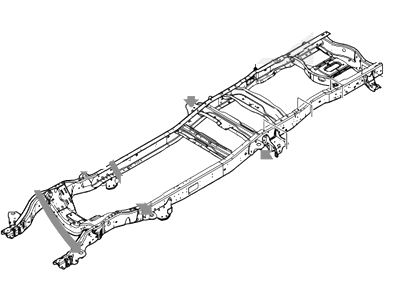 Ford 7C3Z-5005-DA Frame Assembly
