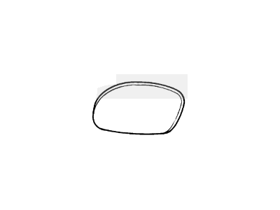 Ford YF1Z-17K707-AB Glass Assembly - Rear View Outer Mirror