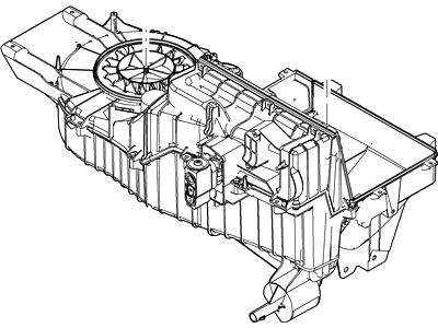 2009 Ford Taurus Evaporator - 8G1Z-19850-E