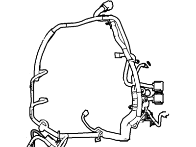 Ford 6C2Z-12B637-UA Wire Assembly