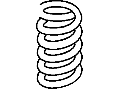 2000 Ford Mustang Coil Springs - XR3Z-5560-CA