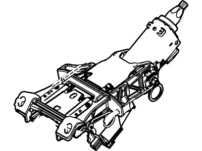 Ford BB5Z-3C529-A Column Assembly - Steering