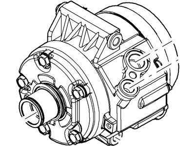 2012 Lincoln MKZ A/C Compressor - 8E5Z-19703-A