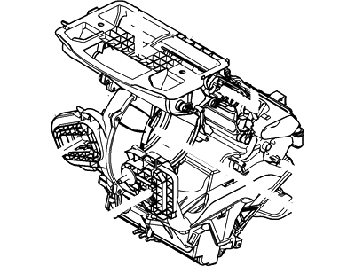2012 Ford Fiesta Evaporator - BE8Z-19850-A