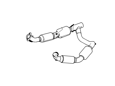 2007 Ford E-150 Catalytic Converter - 7C2Z-5F250-A