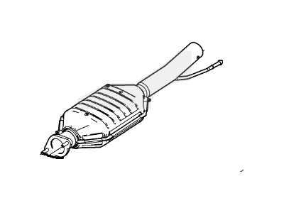 Ford 5M6Z-5E212-A Catalytic Converter Assembly