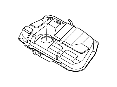 Ford YS2Z-9002-AA Fuel Tank Assembly