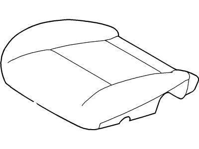 Ford 9L2Z-7862900-GA Seat Cushion Cover Assembly