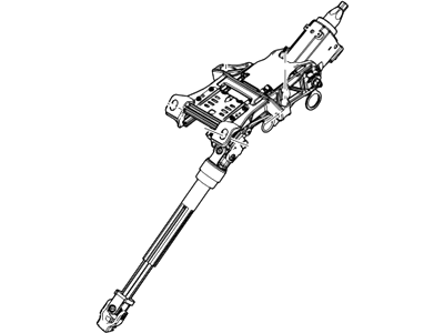 Lincoln MKX Steering Column - CT4Z-3C529-A