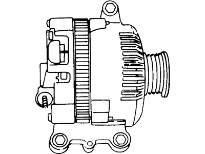 Mercury Tracer Alternator - F7PZ-10346-JARM