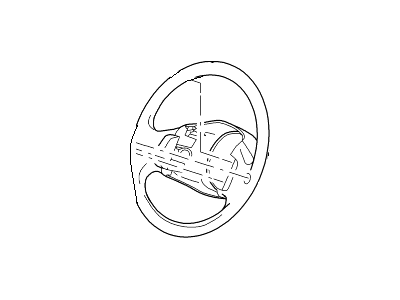 Lincoln Blackwood Steering Wheel - 2C6Z-3600-AAA