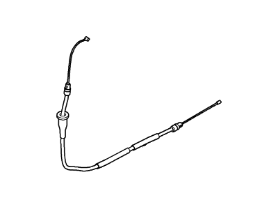 2009 Ford Explorer Sport Trac Parking Brake Cable - 7L2Z-2853-A