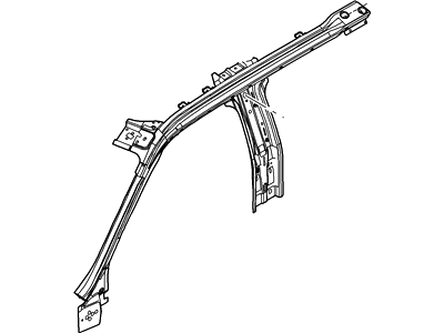 Ford BL3Z-1651186-A Rail Assembly - Body Side - Upper