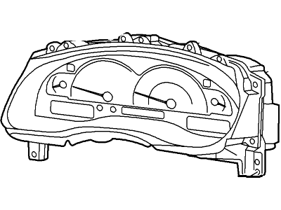 Ford Thunderbird Speedometer - 4W6Z-10849-DA
