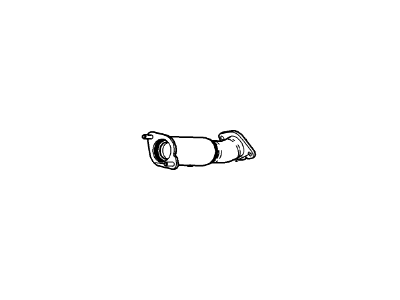 2007 Ford Focus Exhaust Pipe - 7S4Z-5G203-A
