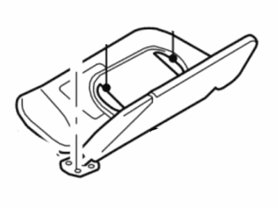 Ford 1L2Z-7804105-EAA Sun Visor Assembly