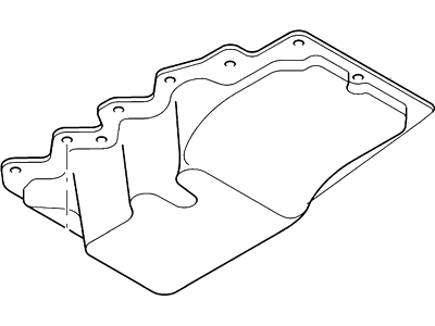 Ford Escape Oil Pan - 3M4Z-6675-AA