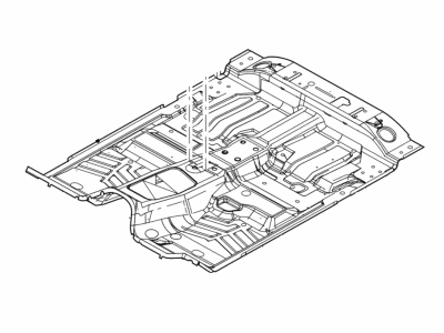 Ford Ranger Floor Pan - 4L5Z-1311135-AA