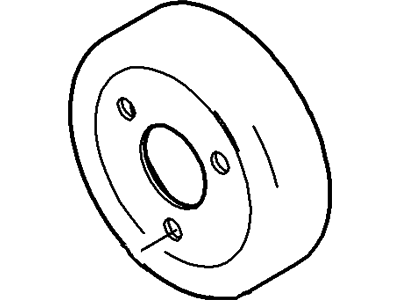 Ford XS4Z-8509-AA Pulley - Water Pump