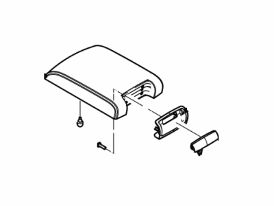 2018 Ford Explorer Glove Box - JB5Z-7806024-AA