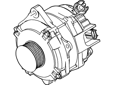 Lincoln MKS Alternator - DG1Z-10346-A