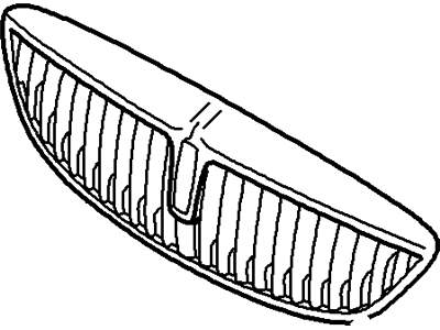 Lincoln LS Grille - 6W4Z-8200-BAA