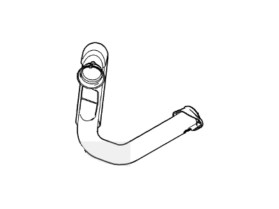 2010 Ford E-150 Exhaust Pipe - 4C2Z-6N646-BA