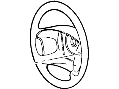 Ford Contour Steering Wheel - F7RZ3600BB