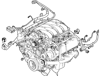 Ford 8R3Z-6007-B Engine Assembly