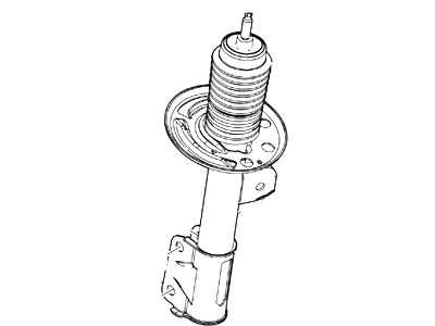 Ford BB5Z-18124-B Shock Absorber Assembly - Front