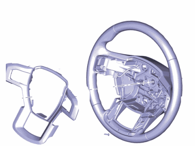 Ford GL3Z-3600-CB Steering Wheel Assembly