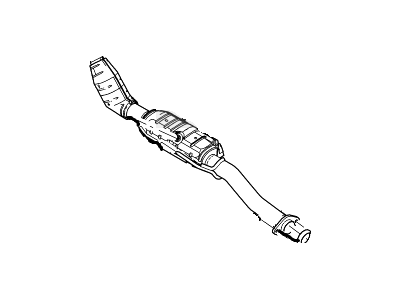 Ford 7L5Z-5E212-AA Catalytic Converter Assembly