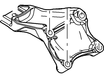 Ford 7R3Z-6028-A Engine Front Support Bracket