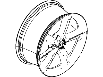Ford DR3Z-1007-F Wheel Assembly