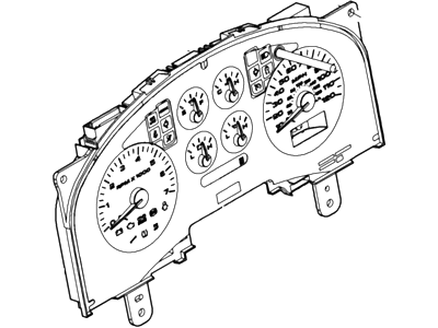 2008 Lincoln Mark LT Speedometer - 8L3Z-10849-D