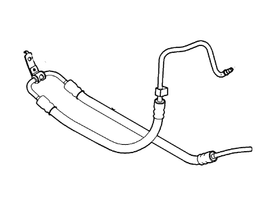 2008 Ford Explorer Sport Trac Power Steering Hose - 7L2Z-3A719-BB