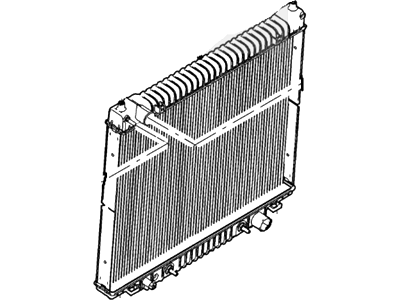 Ford 9C2Z-8005-A Radiator Assembly