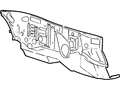 2001 Mercury Sable Dash Panels - XF1Z-5401610-AA