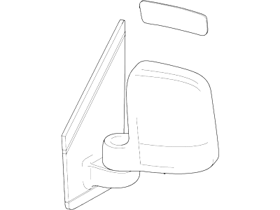 Ford BT1Z-17683-C Mirror Assembly - Rear View Outer