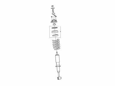 2004 Ford Explorer Shock Absorber - GU2Z-18A092-C