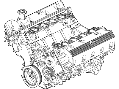 Ford 5L3Z-6006-DRM Service Engine Assembly
