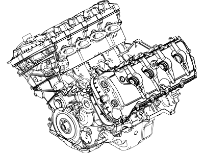 Ford CR3Z-6006-A Service Engine Assembly