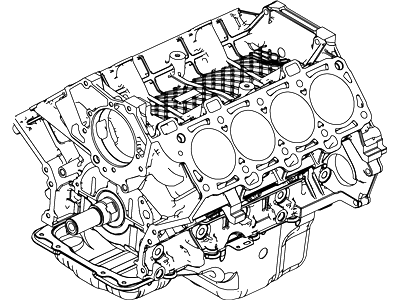Ford CR3Z-6009-B Cylinder Block