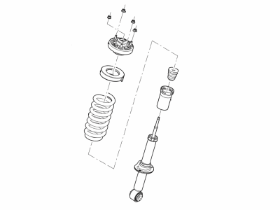 2013 Ford F-150 Shock Absorber - GU2Z-18A092-M