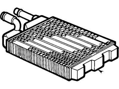Lincoln Mark VI Heater Core - E3AZ-18476-E