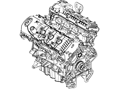 Ford BA5Z-6006-D Service Engine Assembly